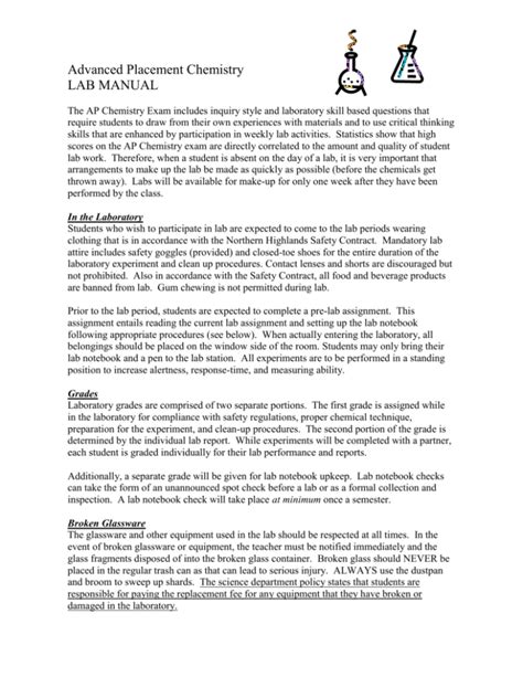 what to write in lab manual