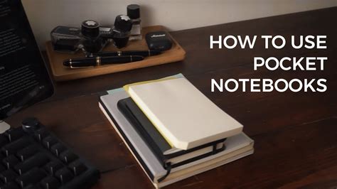 What To Write In Pocket Notebook