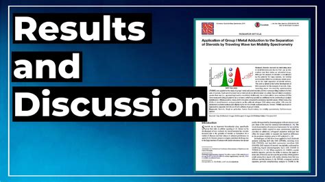 what to write in results and discussion