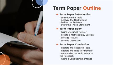 what to write in the introduction of a term paper