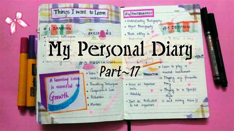 What To Write In Your Personal Journal