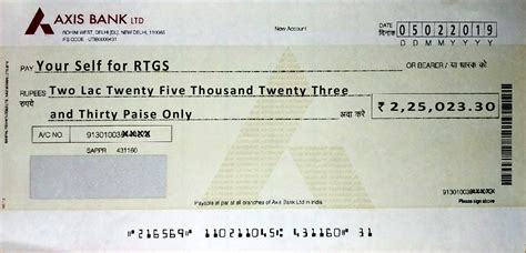 what to write on cheque for rtgs in bob