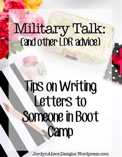 what to write to someone in air force basic training