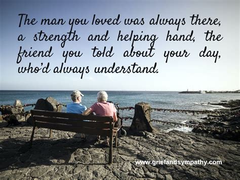 what to write to someone when their husband dies