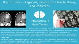 what to write to someone with a brain tumor