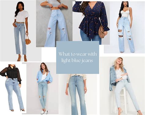 what tops to wear with blue pants