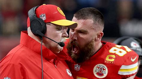 what travis kelce said to andy reid