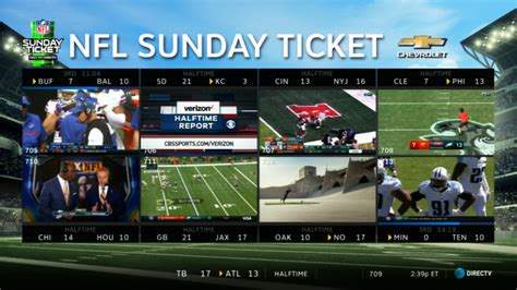 what tv stations are carrying nfl games today