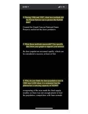 What Two Methods Did The Forest Service Use To Protect The Kaibab Deer