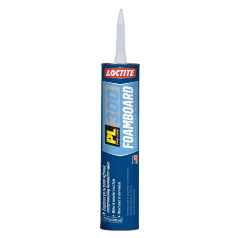 what type of adhesive for foam board insulation