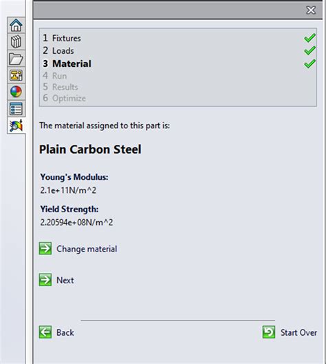 What Type Of Materials Does Simulationxpress Work With