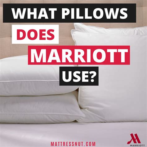 What Type Of Pillows Does Marriott Use