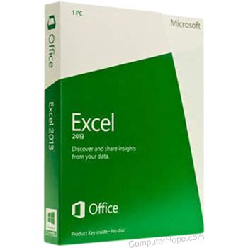 what type of software is ms excel