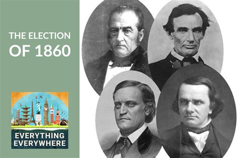 what was the election of 1860 summary