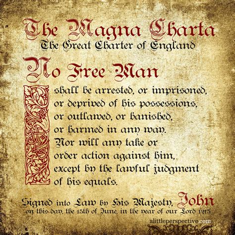 what was the magna charta