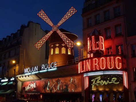 what was the moulin rouge famous for