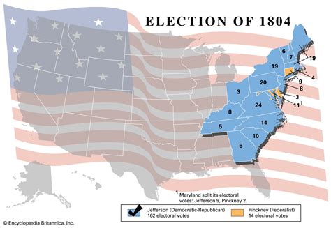 what was the result of the election of 1804