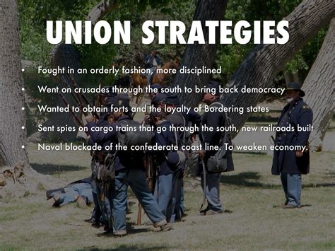 what was the union strategy called