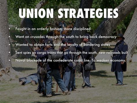 what was unique about the union strategy