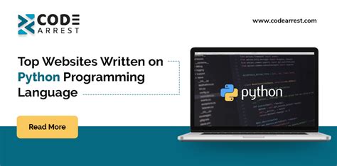 what websites are written in python