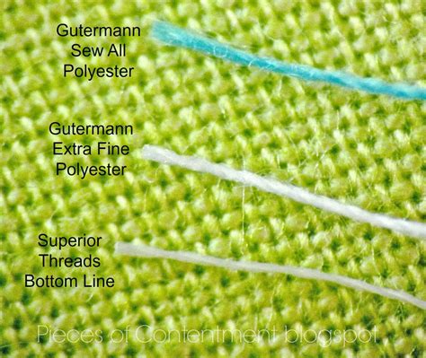 What Weight Thread For Epp