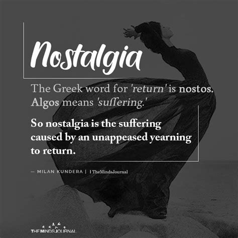 what word means evil nostalgia