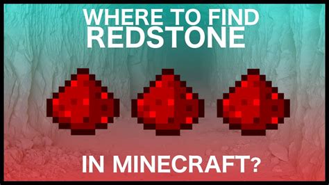 what y level do you find redstone