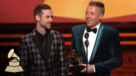 what year did macklemore win a grammy