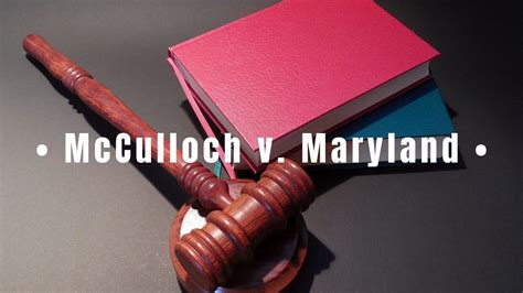 what year was mcculloch v. maryland