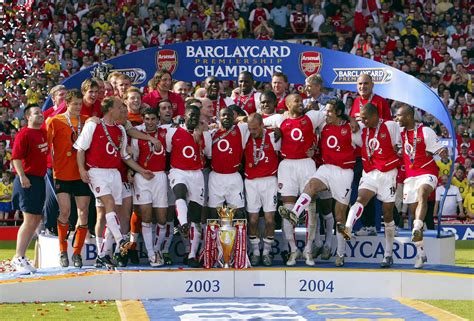 what year was the invincibles arsenal