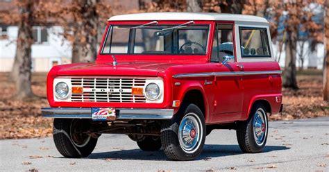 what years was the ford bronco made