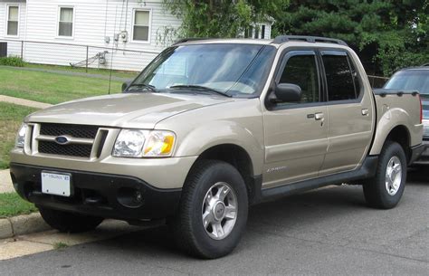 what years were ford explorer sport trac made