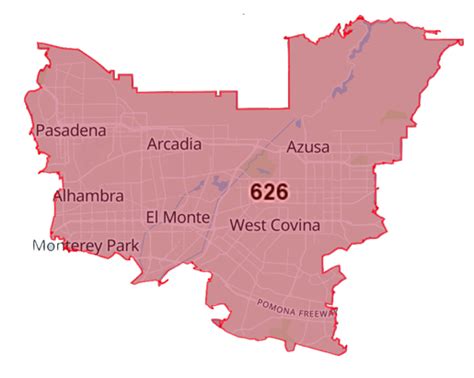 what zip code is 626 number