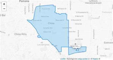 what zip code is 91710