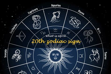 what zodiac sign is april 20th