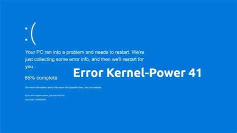 What causes kernel error?