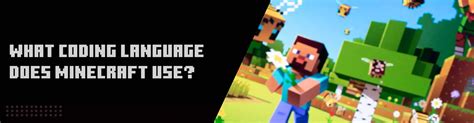 What coding language does minecraft use