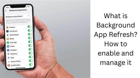 What Is Background App Refresh on iPhone and Android?