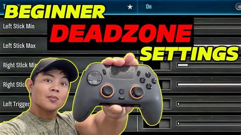 What does controller Deadzone mean?