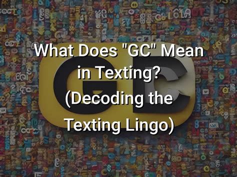 What does GC mean to you? YouTube