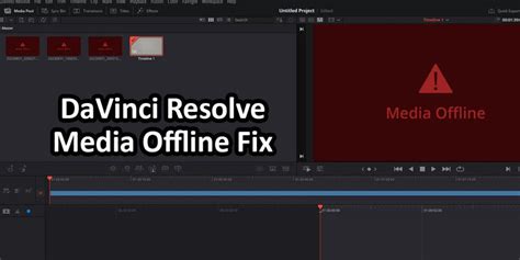 How to Fix the DaVinci Resolve Media Offline Issue [2024 Guide] MiniTool MovieMaker