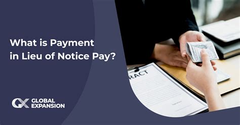 Payment In Lieu of Notice (PILON) What does it mean?