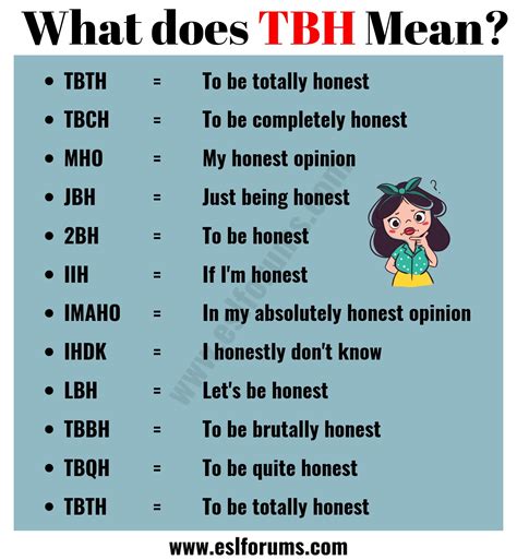 What Does TBH Mean? Snapchat, Texting, and More Wiki How To English