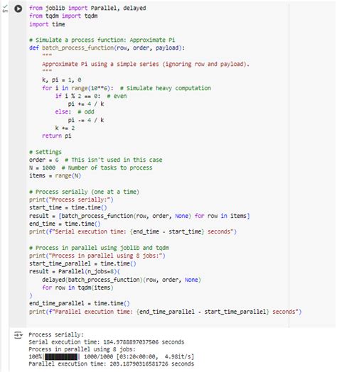 What is batch processing in Python?