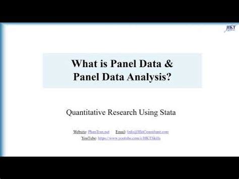 What is panel method?
