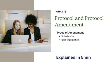 What is protocol amendment?