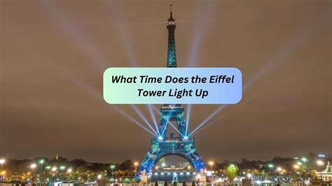 Eiffel Tower Light Show