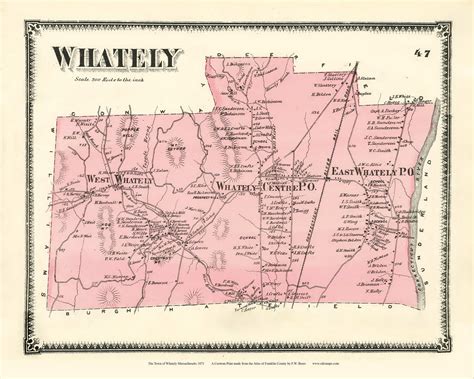 Whately Ma Map
