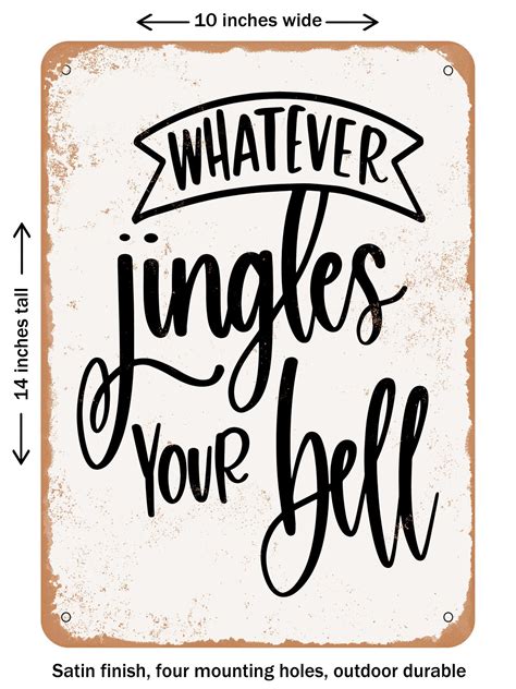 whatever rings your bell