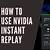 whats the difference between nvidia record and nvidia instant replay